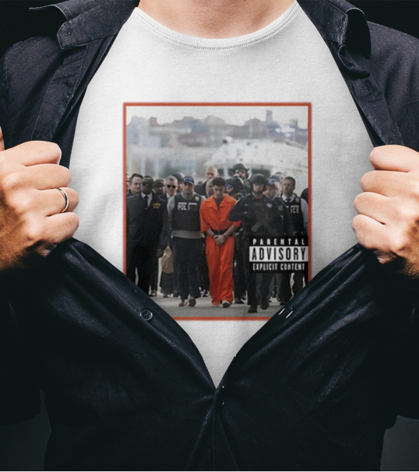 Luigi Mangione 2024 Parental Advisory Explicit Content New York City T-Shirt