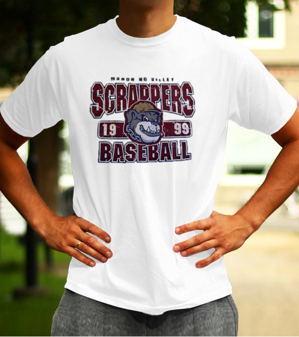 Mahoning Valley Scrappers Baseball 1999 Vintage T-Shirt