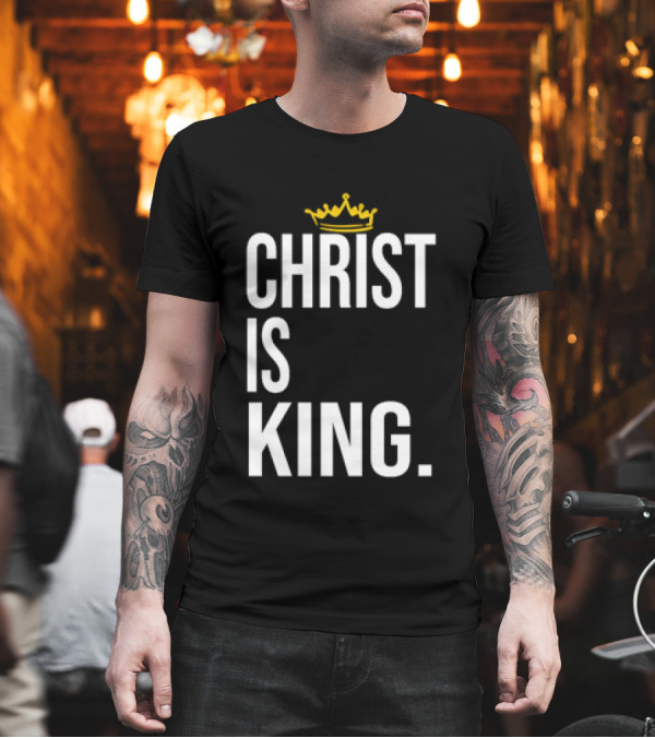 Christ Is King Crown T-Shirt