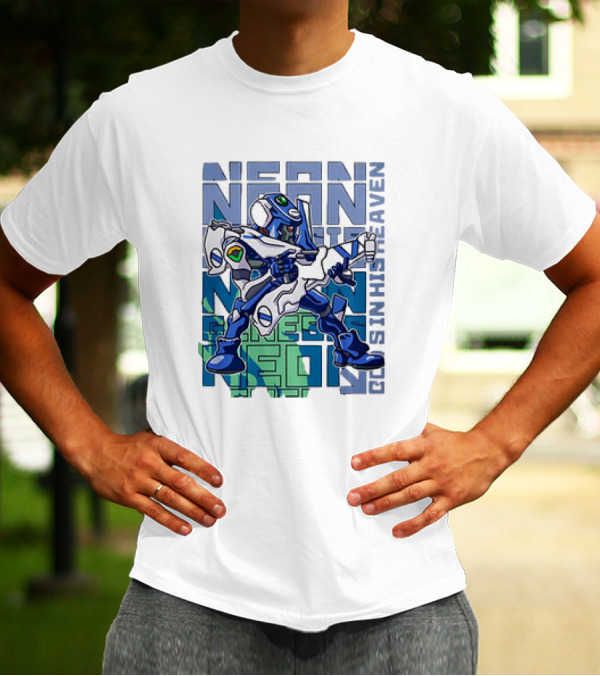 Neon Genesis Evangelion Eva-00 God's In His Heaven T-Shirt