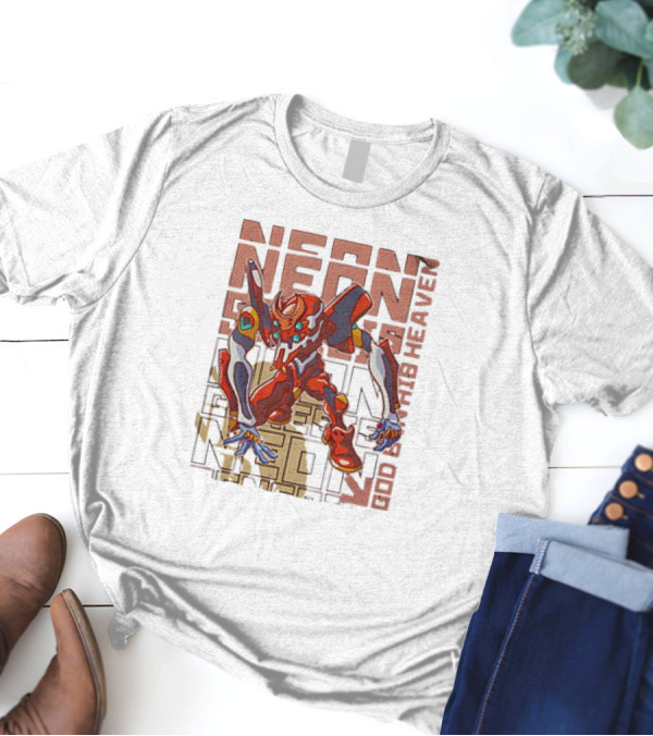 Eva-02 Neon Genesis Evangelion God’s In His Heaven T-Shirt