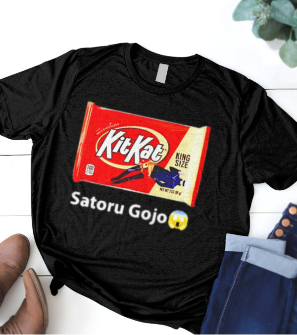 Kit Kat King Size Satoru Gojo ๐ฎ T-Shirt