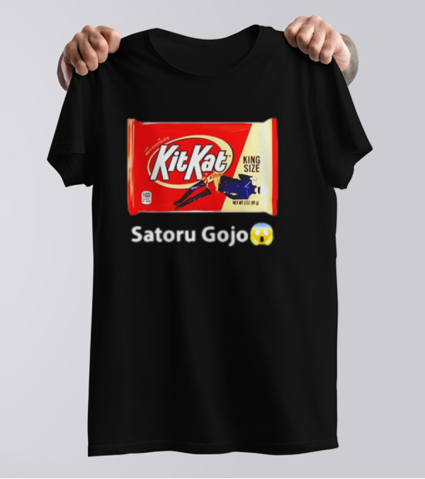 Kit Kat King Size Satoru Gojo ๐ฎ T-Shirt