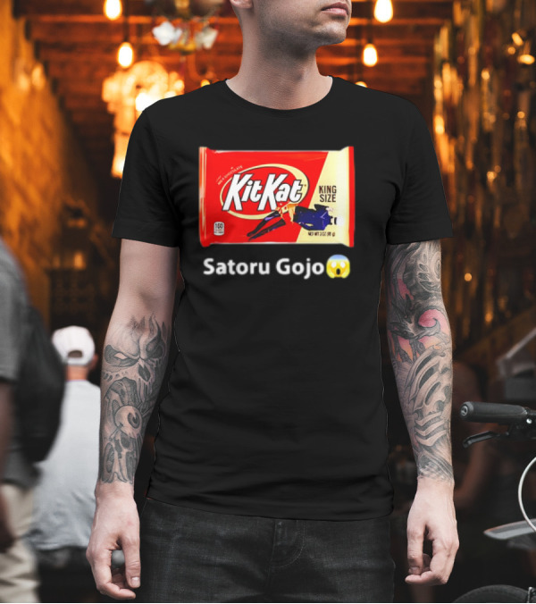 Kit Kat King Size Satoru Gojo ๐ฎ T-Shirt