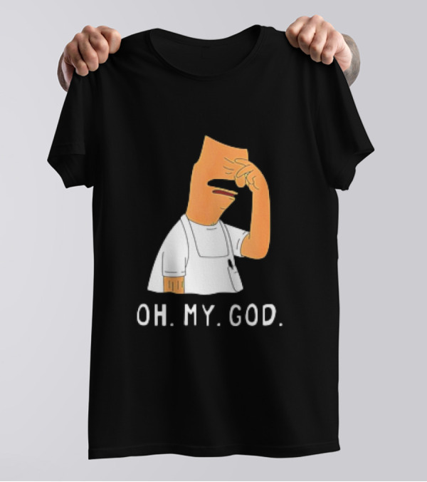 Bob’s Burgers Oh My God Facepalm Expression T-Shirt