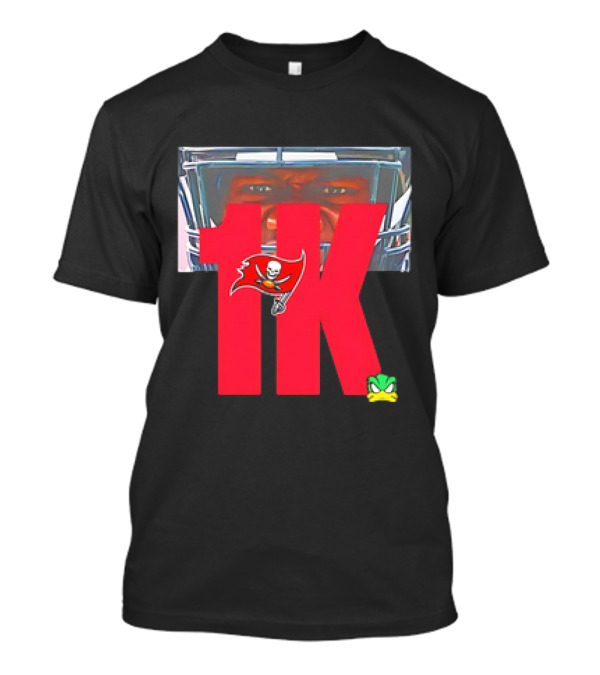Bucky Irving 1K Tampa Bay Buccaneers Helmet And Duck T-Shirt