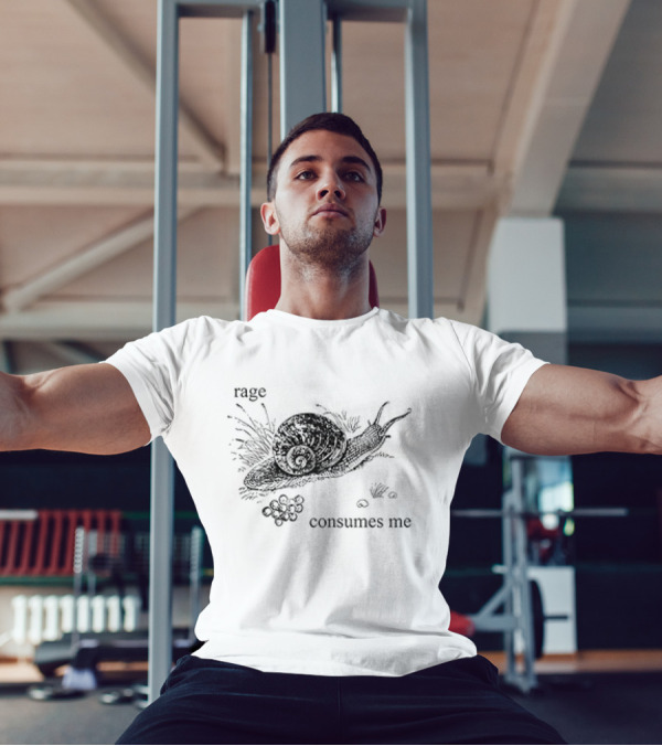 Snail Rage Consumes Me Rage Consumes Me T-Shirt
