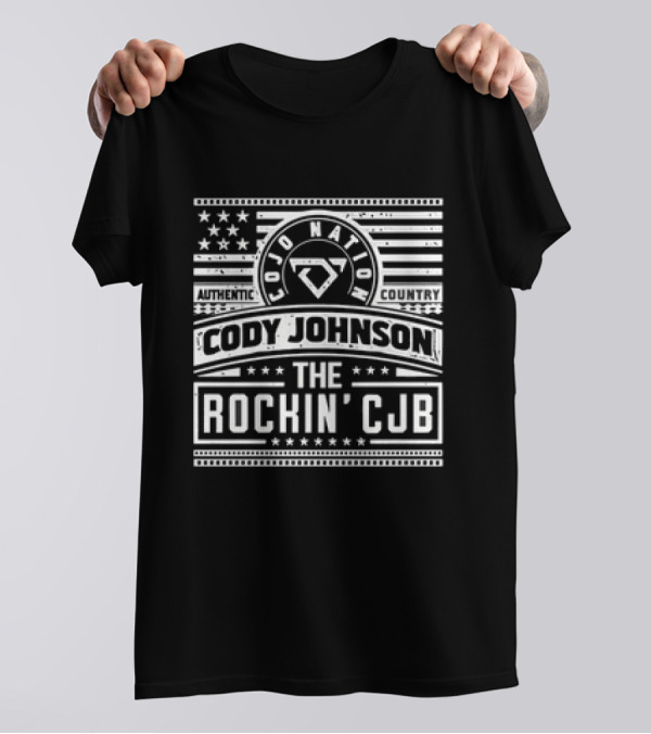 Cody Johnson Cojo Nation Authentic Country The Rockin' CJB T-Shirt