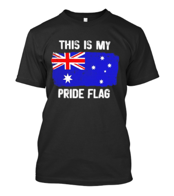 This Is My Pride Flag Australian Flag T-Shirt