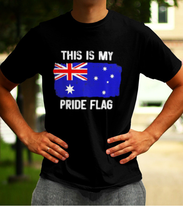 This Is My Pride Flag Australian Flag T-Shirt