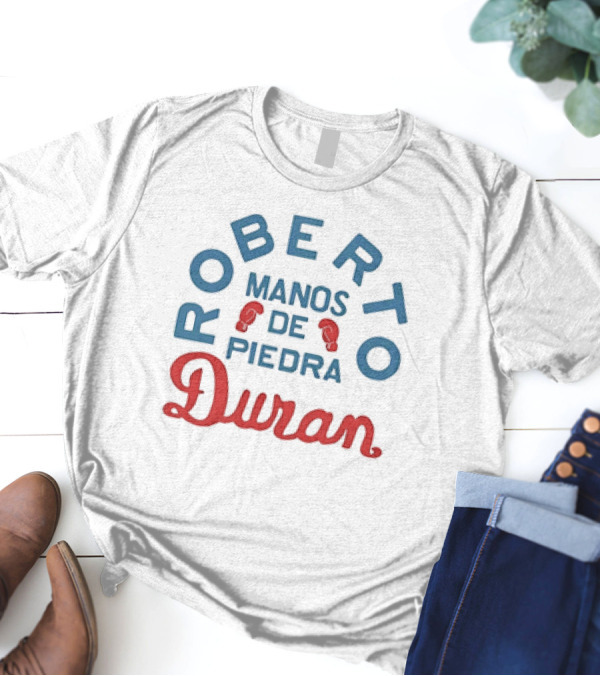 Roberto Manos De Piedra Duran Boxing Gloves T-Shirt