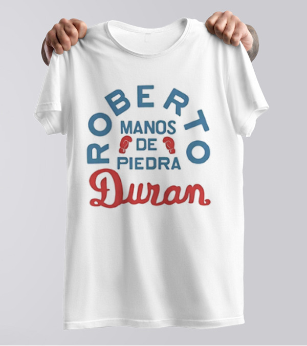 Roberto Manos De Piedra Duran Boxing Gloves T-Shirt