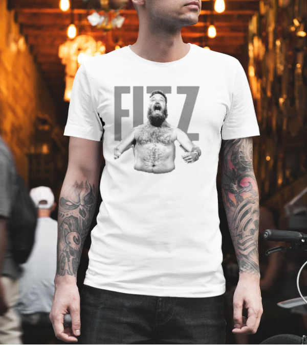 Fitzpatrick FitzLegend Shirt - Iconic Bearded Celebration Image T-Shirt