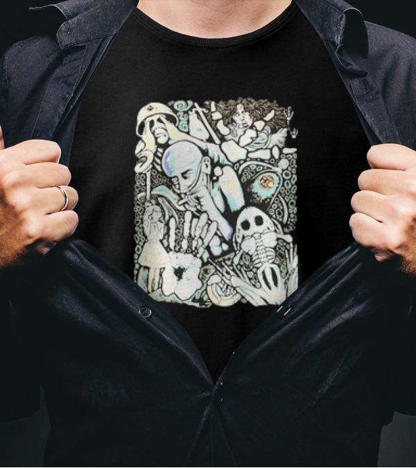 1993 Lollapalooza Alice In Chains Psychedelic T-Shirt