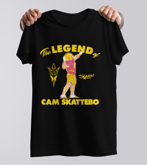 Arizona State Sun Devils The Legend Of Cam Skattebo Skatt T-Shirt