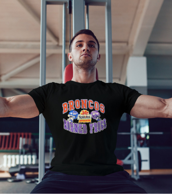 Broncos Horned Frogs Tostitos Fiesta Bowl Matchup T-Shirt