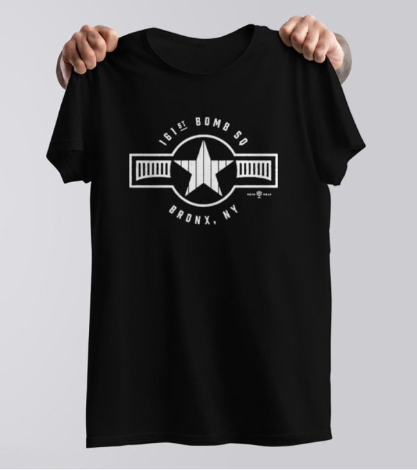 161st Bomb Squadron Bronx NY Star Emblem T-Shirt