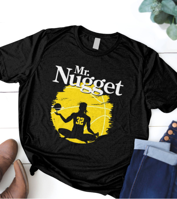 Mr. Nugget Aaron Gordon No. 32 Denver Nuggets T-Shirt