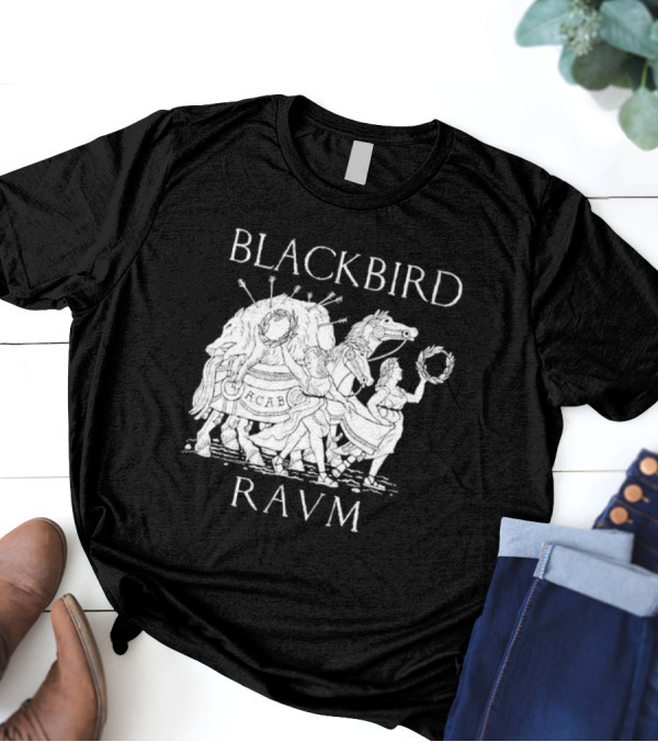 Blackbird Raum ACAB Alex Krokus Bear And Raccoon Procession T-Shirt