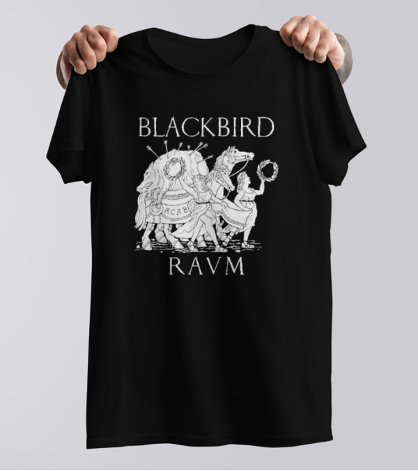 Blackbird Raum ACAB Alex Krokus Bear And Raccoon Procession T-Shirt