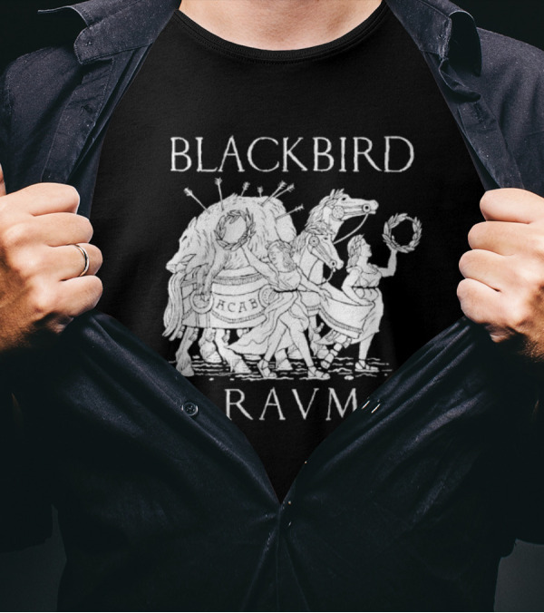 Blackbird Raum ACAB Alex Krokus Bear And Raccoon Procession T-Shirt
