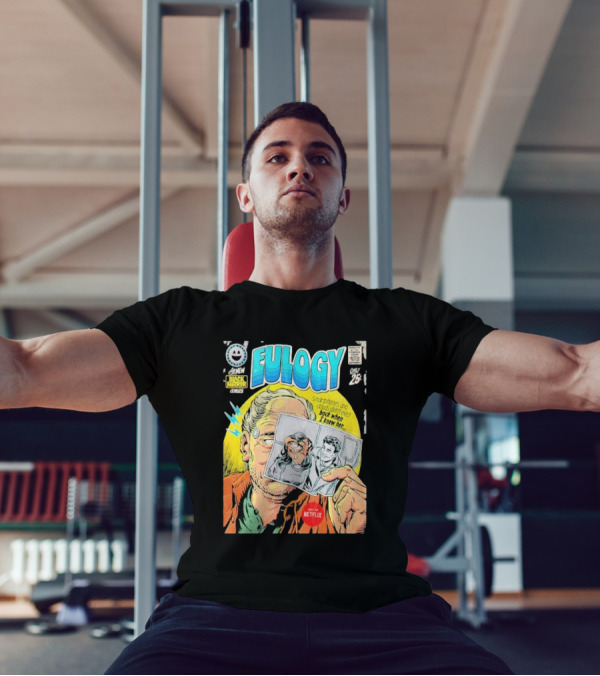All New Black Mirror Comics Eulogy Smartphones Clouds By Butcher Billy Netflix T-Shirt