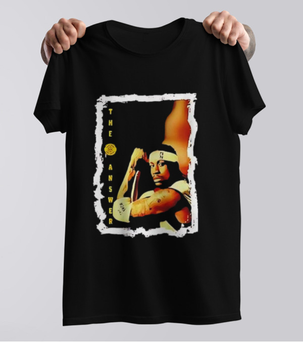 Allen Iverson The Answer Basketball Icon Inspiration T-Shirt