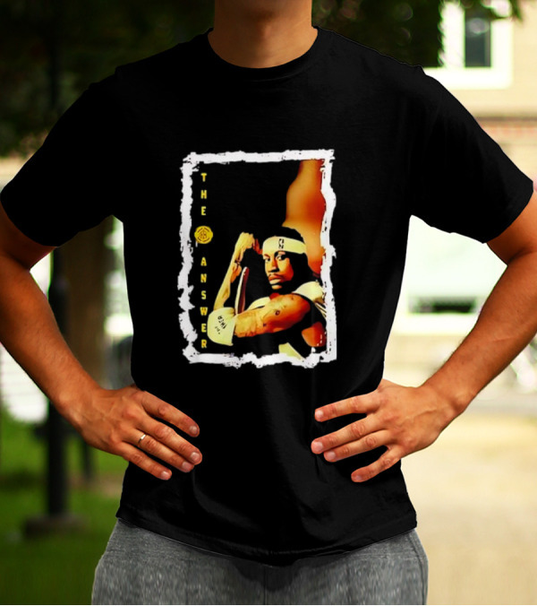Allen Iverson The Answer Basketball Icon Inspiration T-Shirt