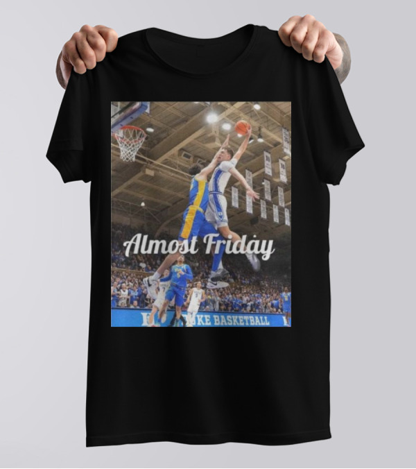 Almost Friday Duke Basketball Action T-Shirt