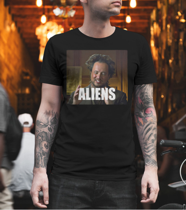 Ancient Aliens Meme Aliens T-Shirt