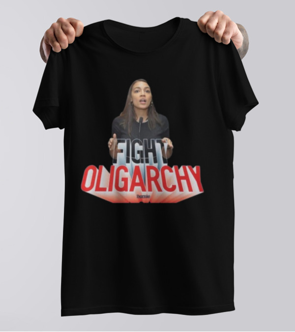 FIGHT OLIGARCHY Bernie T-Shirt