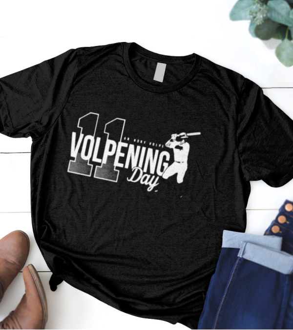 Anthony Volpe Volpening Day 11 Baseball Player T-Shirt