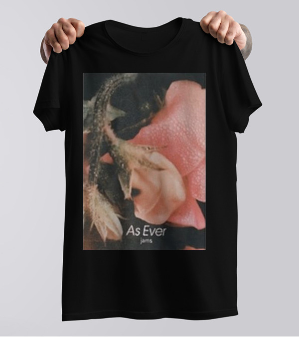 As Ever Jams 02 Floral Pink Rose Petals T-Shirt