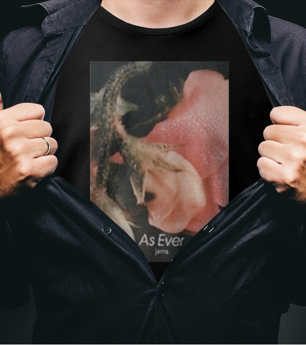 As Ever Jams 02 Floral Pink Rose Petals T-Shirt