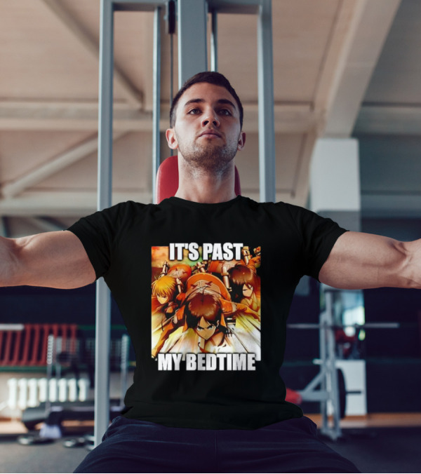 Attack On Titan It’s Past My Bedtime Anime Characters Classic Scene T-Shirt