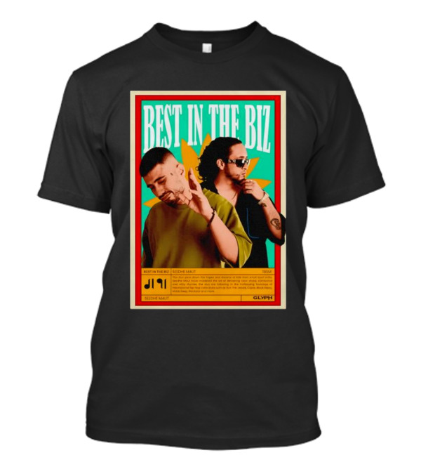 BEST IN THE BIZ SEEDHE MAUT TISM GLYPH T-Shirt