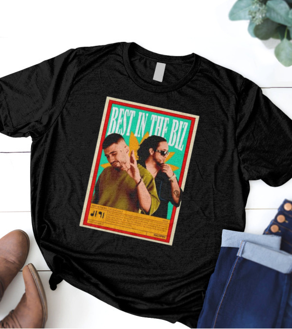 BEST IN THE BIZ SEEDHE MAUT TISM GLYPH T-Shirt