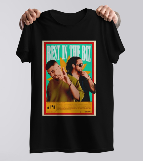 BEST IN THE BIZ SEEDHE MAUT TISM GLYPH T-Shirt