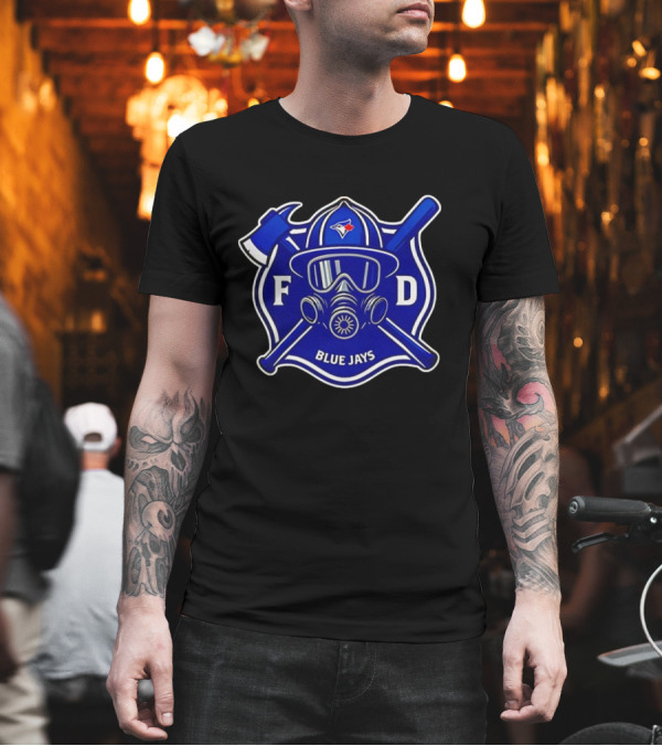 Blue Jays FD Firefighter Appreciation Night 2025 T-Shirt