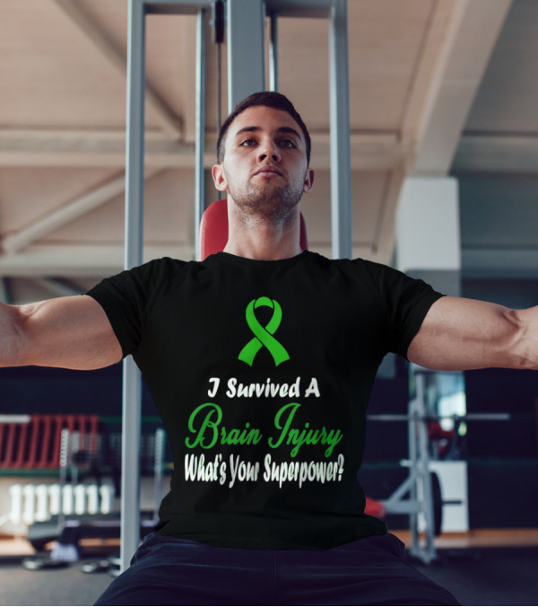 I Survived A Brain Injury What's Your Superpower? T-Shirt