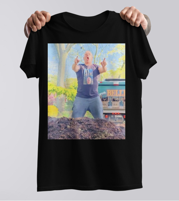 Feiner Mulch King Of The Mulch Bell Topsoil T-Shirt