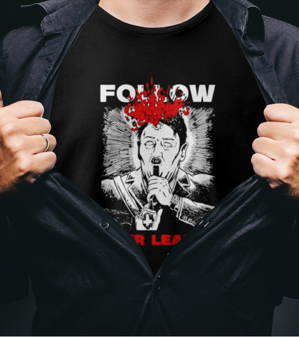 Follow Your Leader Diablo Macabre Skull And Flames T-Shirt