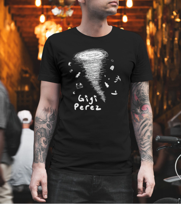 Gigi Perez Twister And Flying Items At The Beach Scene T-Shirt