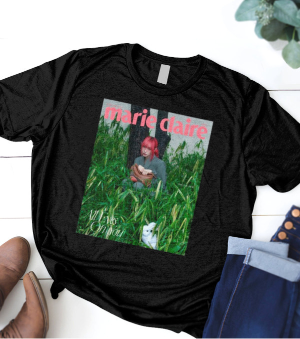 Marie Claire Korea Giselle All Eyes On You June 2025 T-Shirt