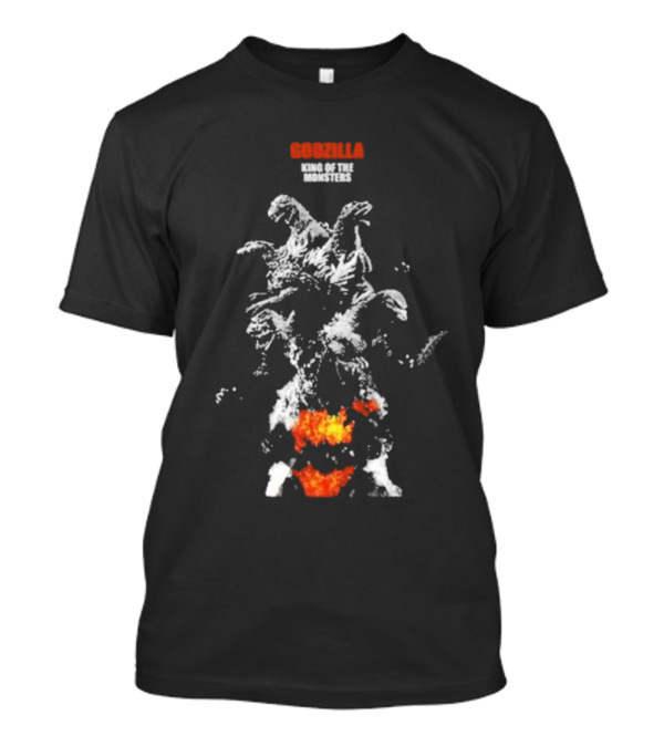 Godzilla X Folkart Evolutions King Of The Monsters Tokyo Fire T-Shirt