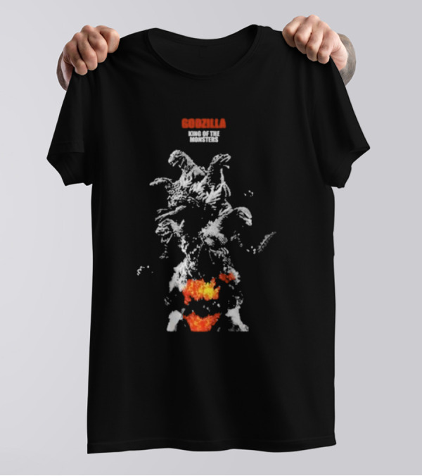 Godzilla X Folkart Evolutions King Of The Monsters Tokyo Fire T-Shirt