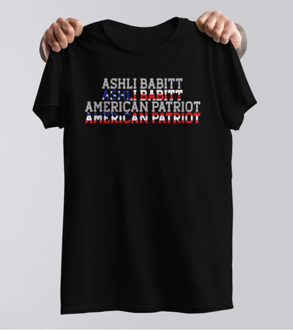 American Patriot Ashli Babbitt Stars And Stripes T-Shirt