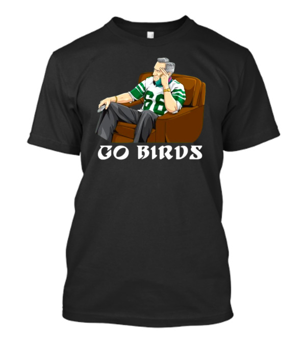 Andy Reid 66 Go Birds Football Fan Apparel T-Shirt