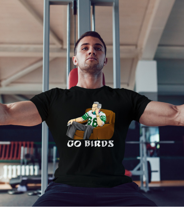 Andy Reid 66 Go Birds Football Fan Apparel T-Shirt