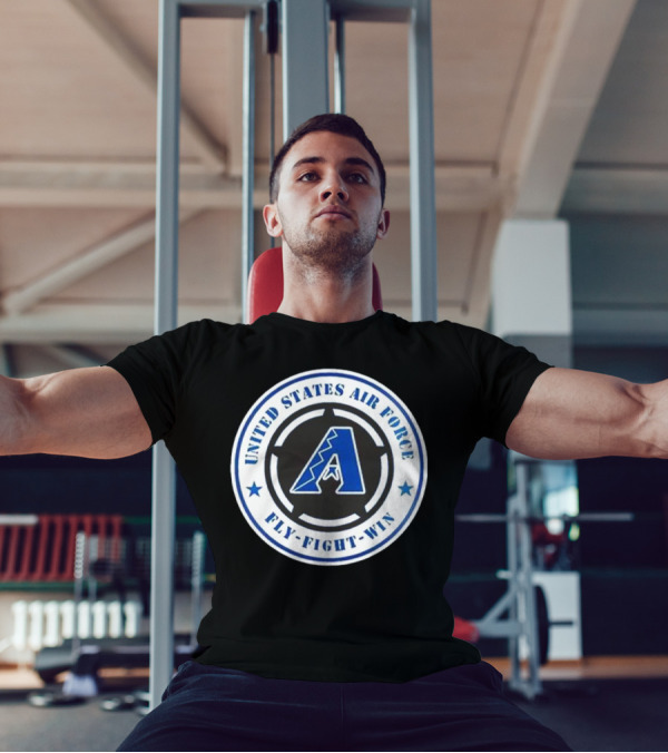 Arizona Diamondbacks United States Air Force Fly Fight Win Military Appreciation Night 2025 T-Shirt